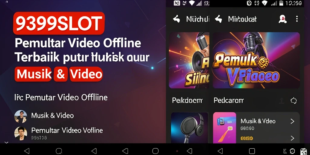 Antarmuka Pemutar Video Offline 9399SLOT yang menarik dan praktis.